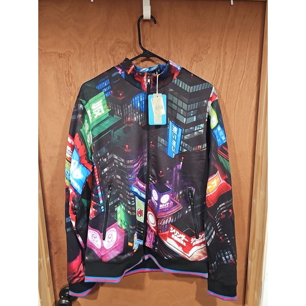 Robert Graham KA CHOW Disney Pixar Jacket Lightning McQueen $298 Large NWT 2XL - Picture 2 of 16